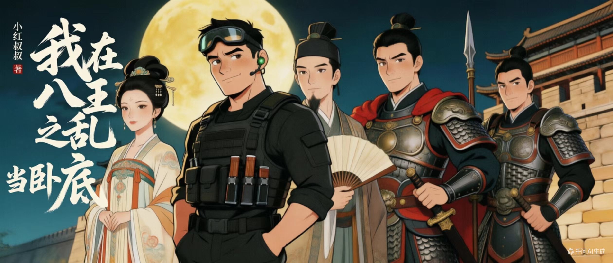 《我在八王之乱当卧底》已在番茄连载,每晚22:00左右加更,欢迎大家阅读